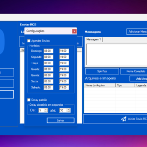 Sms Rcs Marketing Configurações