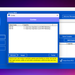 Sms Rcs Marketing Contas
