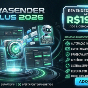 Banner Rendedor Wa-Sender 2026